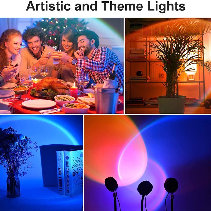 RGB Sunset Light Lamp - ItemBear.com