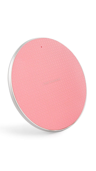 Round Wireless Ultra-Thin Charger New Product 10W Aluminum Alloy Mobile Phone Wireless Charger Gift Android Apple Universal - ItemBear.com