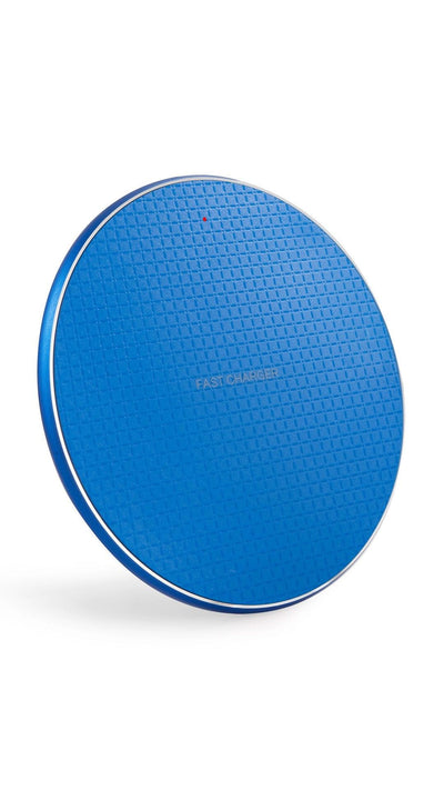 Round Wireless Ultra-Thin Charger New Product 10W Aluminum Alloy Mobile Phone Wireless Charger Gift Android Apple Universal - ItemBear.com