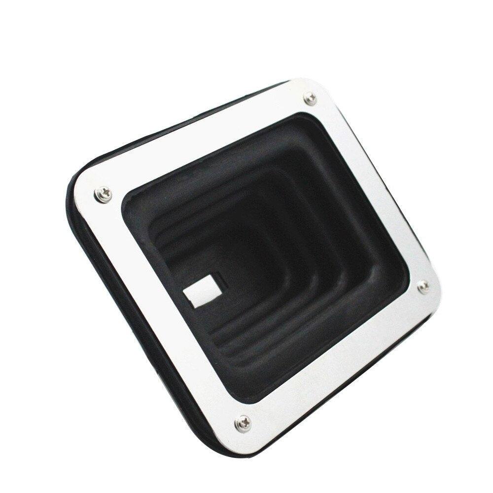 Rubber Shifter Boot With Chrome Plate 5 5/8 X 6 - ItemBear.com