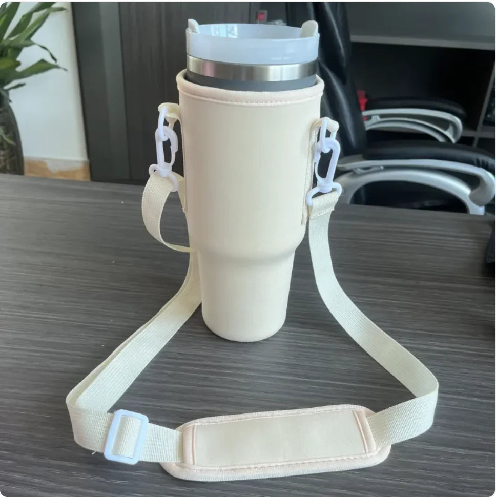 Portable Ice Cream Mug with Lid and Handle