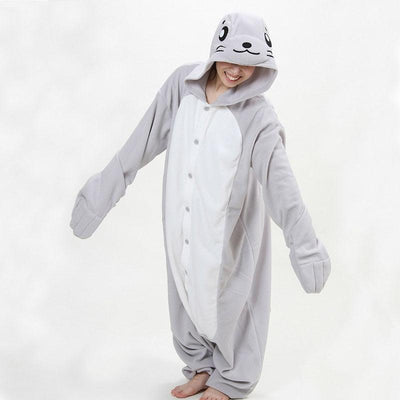 Sanderala Unisex Animal Adult White Chicken Onesies Pajama Sete Pyjama Cosplsy Costumes Cute Cosy Sleepwear Man & Women Homewear - ItemBear.com