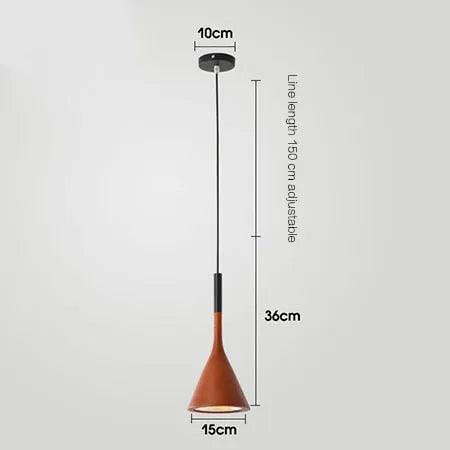SANDYHA Modern Led Pendant Lights Black White Kitchen Fixtures Bedroom Table Dining Room Hanging Lamp Lampshade Home Chandelier - ItemBear.com