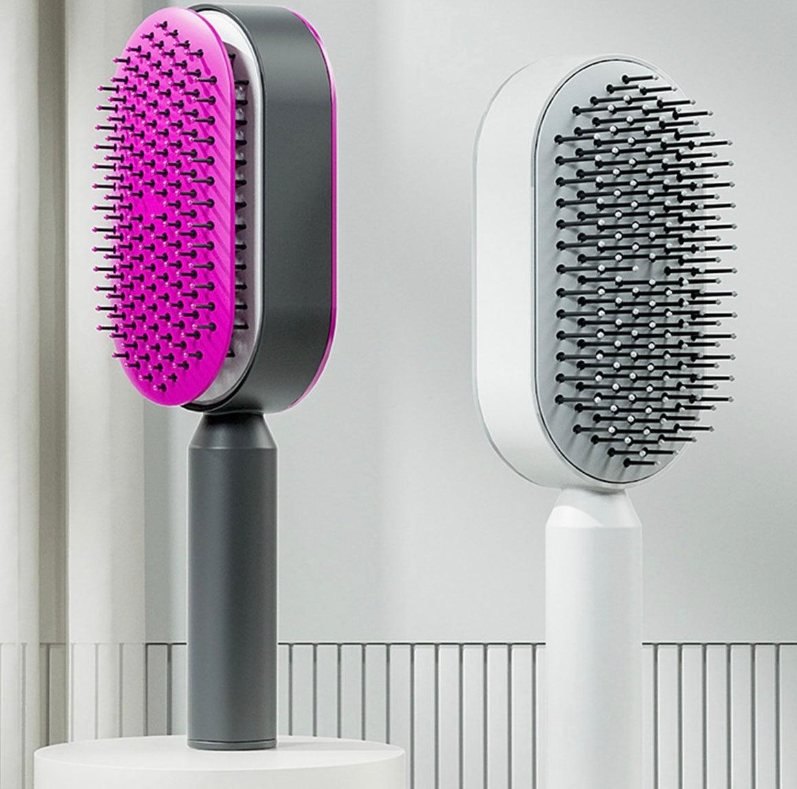 Self Cleaning Hair Brush - ItemBear.com