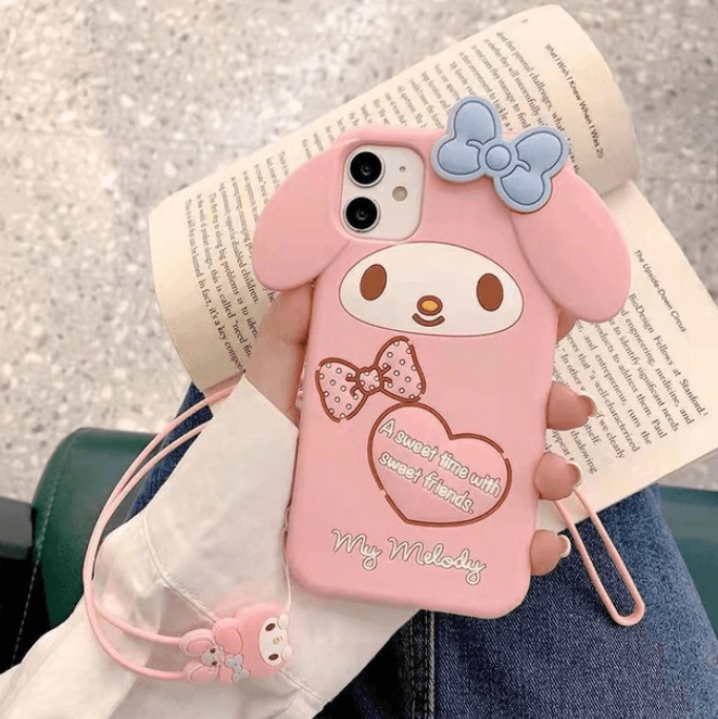 Shockproof Pink Phone Case with Lanyard For iPhones - Premium  from ItemBear.com - Just $22! Shop now at ItemBear.com