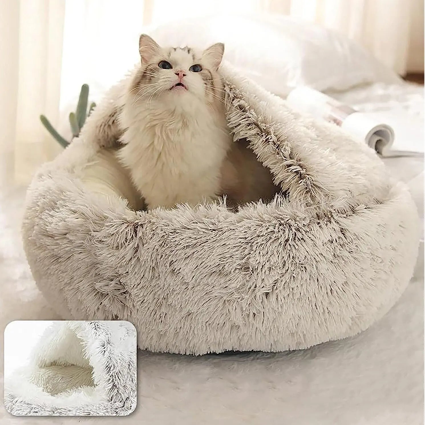 Soft Plush Pet Bed - ItemBear.com