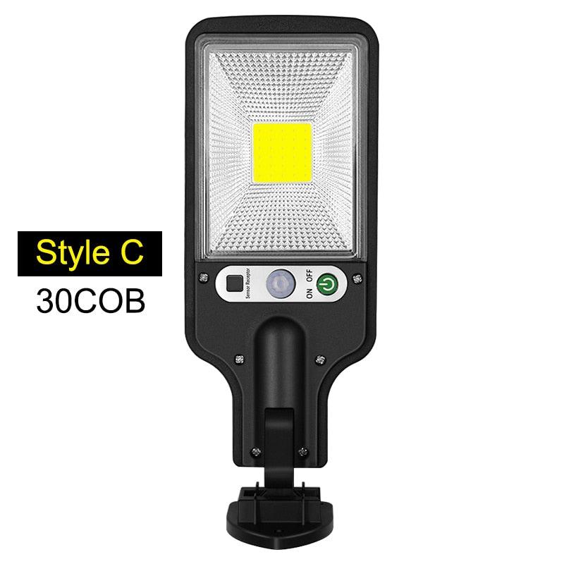 Solar Street Lights Outdoor Solar Lamp With 3 Light Mode Waterproof Motion Sensor Security Lighting for Garden Patio Path Yard - ItemBear.com