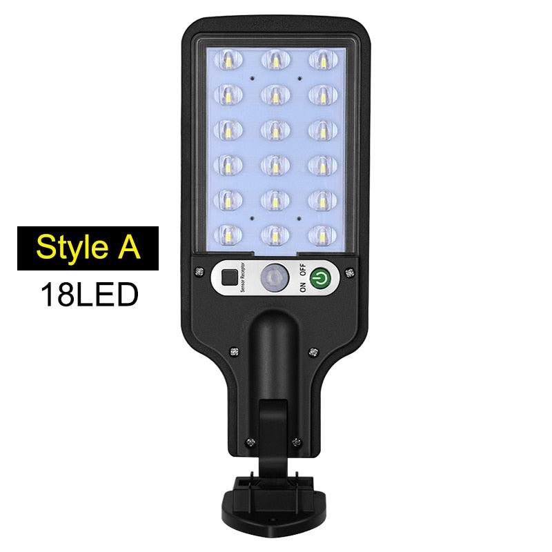 Solar Street Lights Outdoor Solar Lamp With 3 Light Mode Waterproof Motion Sensor Security Lighting for Garden Patio Path Yard - ItemBear.com