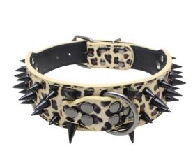 Spiked Studded Leather Collars - ItemBear.com