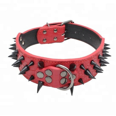 Spiked Studded Leather Collars - ItemBear.com