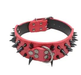 Spiked Studded Leather Collars - ItemBear.com