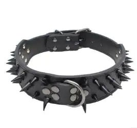 Spiked Studded Leather Collars - ItemBear.com