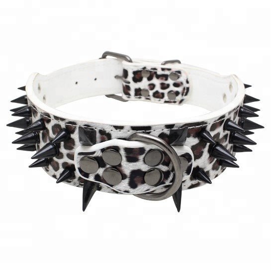 Spiked Studded Leather Collars - ItemBear.com