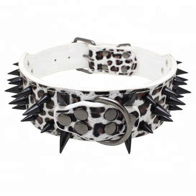 Spiked Studded Leather Collars - ItemBear.com