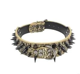 Spiked Studded Leather Collars - ItemBear.com