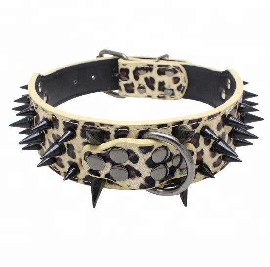 Spiked Studded Leather Collars - ItemBear.com