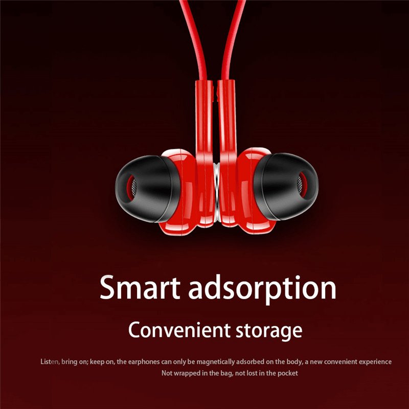 Sport Neckband Bluetooth Earphone Magnetic Wireless Headphones - ItemBear.com