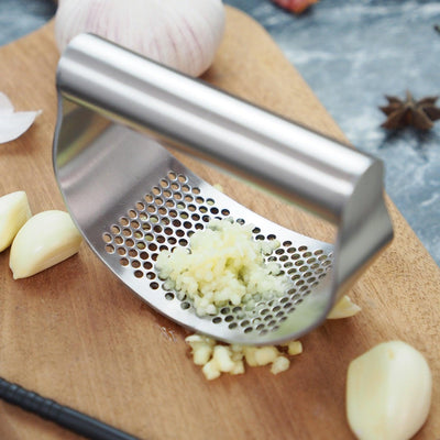 Stainless Steel Garlic Presser - ItemBear.com