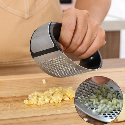 Stainless Steel Garlic Presser - ItemBear.com