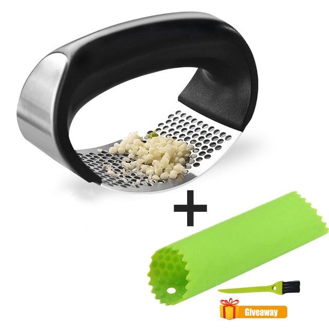 Stainless Steel Garlic Presser - ItemBear.com