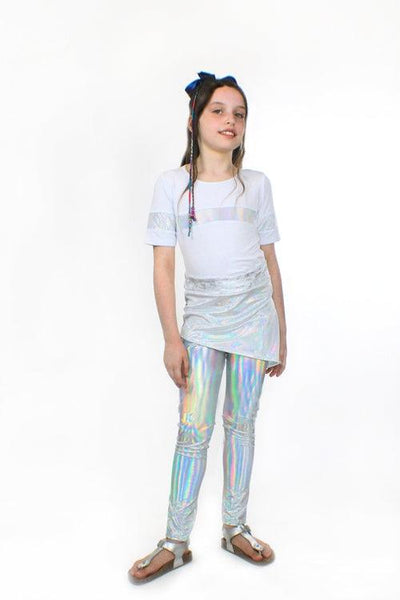 Stella, bamboo jersey and holographic sequin Top - ItemBear.com