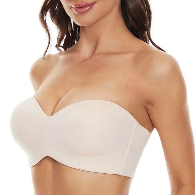 Strapless Bra Push up Non-Slip - ItemBear.com