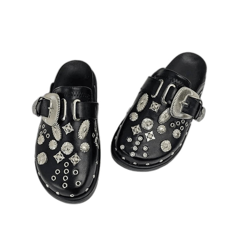 Studded Mule Clogs - ItemBear.com