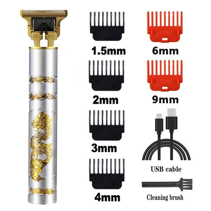 T9 Hair Trimmer Barber Hair Clipper Cordless Hair Cutting Machine Beard Trimmer Shaving Machine Electric Razor Men Shaver - ItemBear.com