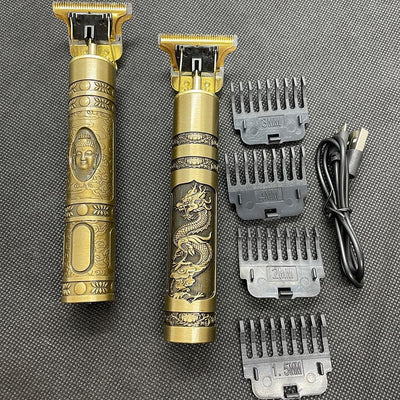 T9 Hair Trimmer Barber Hair Clipper Cordless Hair Cutting Machine Beard Trimmer Shaving Machine Electric Razor Men Shaver - ItemBear.com