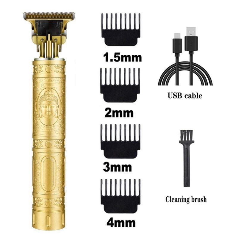 T9 Hair Trimmer Barber Hair Clipper Cordless Hair Cutting Machine Beard Trimmer Shaving Machine Electric Razor Men Shaver - ItemBear.com