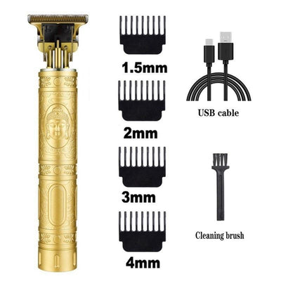 T9 Hair Trimmer Barber Hair Clipper Cordless Hair Cutting Machine Beard Trimmer Shaving Machine Electric Razor Men Shaver - ItemBear.com