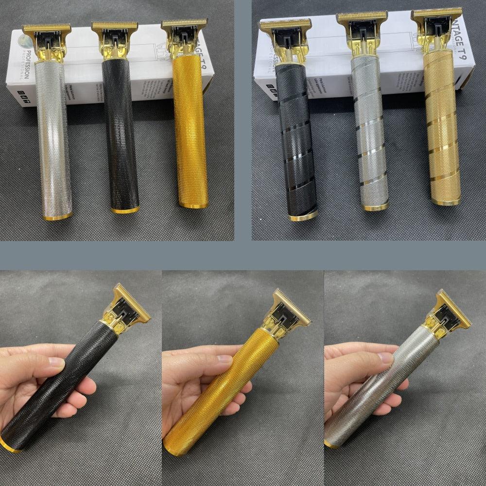 T9 Hair Trimmer Barber Hair Clipper Cordless Hair Cutting Machine Beard Trimmer Shaving Machine Electric Razor Men Shaver - ItemBear.com