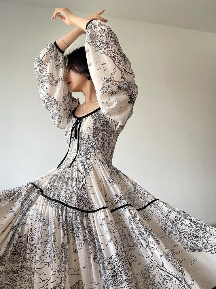 Tasha's Garden French Long Dress - ItemBear.com