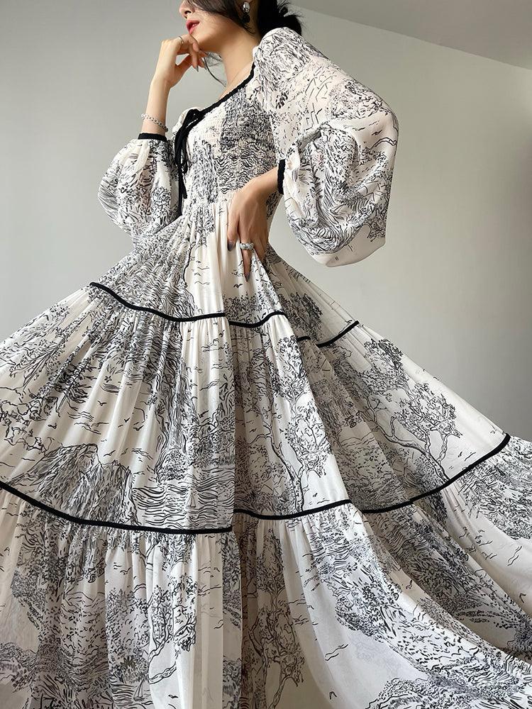 Tasha's Garden French Long Dress - ItemBear.com