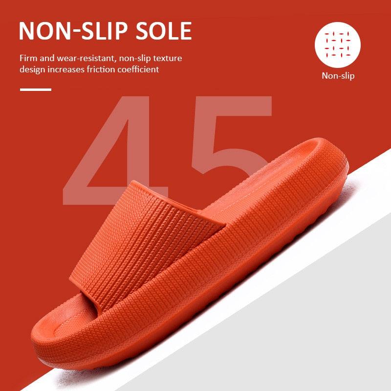 Thick Platform Bathroom Home Slippers Women Fashion Soft Sole EVA Indoor Slides Woman Sandals 2022 Summer Non-slip Flip Flops - ItemBear.com