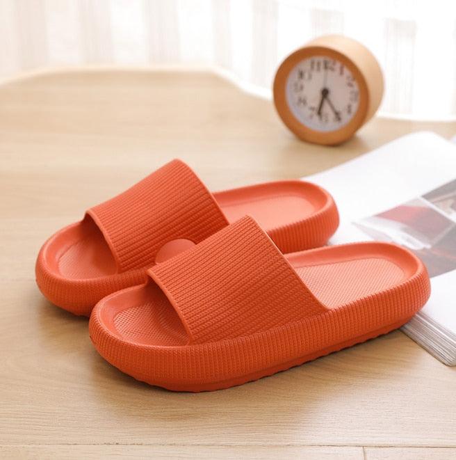 Thick Platform Bathroom Home Slippers Women Fashion Soft Sole EVA Indoor Slides Woman Sandals 2022 Summer Non-slip Flip Flops - ItemBear.com