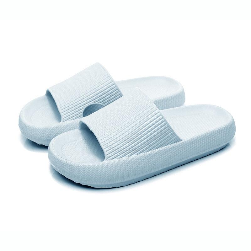 Thick Platform Bathroom Home Slippers Women Fashion Soft Sole EVA Indoor Slides Woman Sandals 2022 Summer Non-slip Flip Flops - ItemBear.com