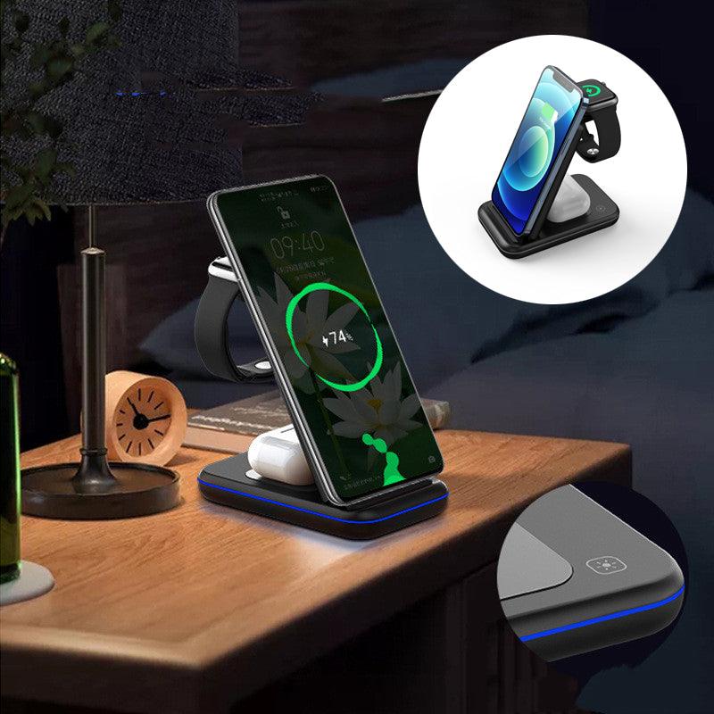 Three-in-One Wireless Charger - ItemBear.com