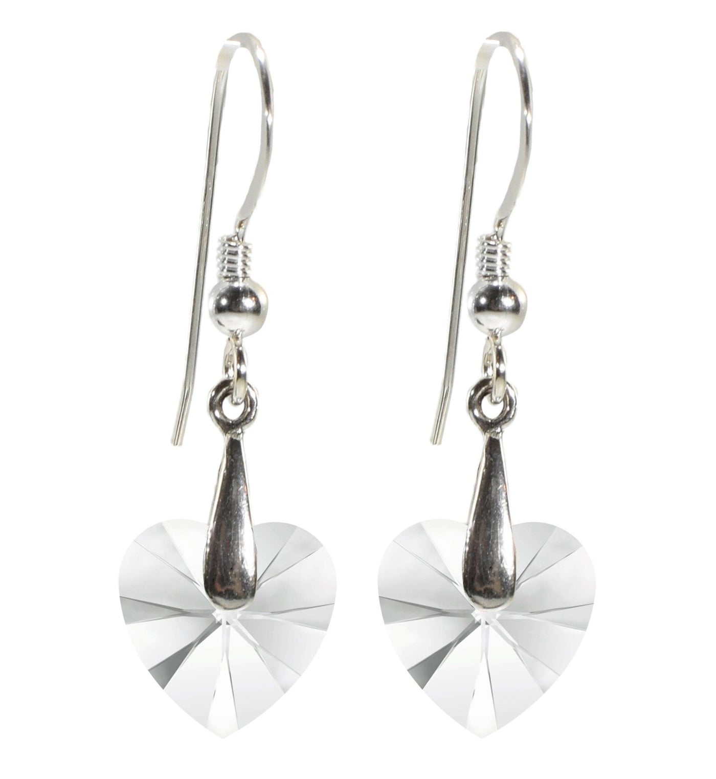 Tiny Heart Jewelry Set 24k Gold Inscribed I Love You to the Moon and Back Necklace and Drop Earrings - ItemBear.com