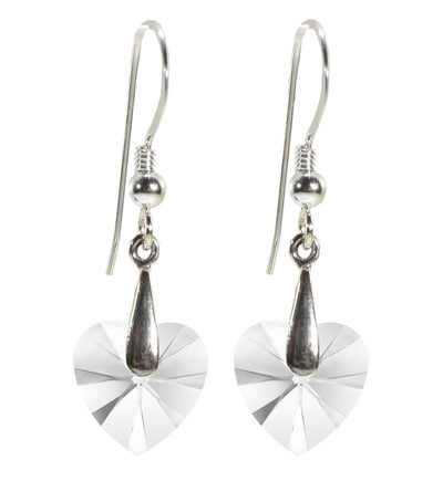 Tiny Heart Jewelry Set 24k Gold Inscribed I Love You to the Moon and Back Necklace and Drop Earrings - ItemBear.com