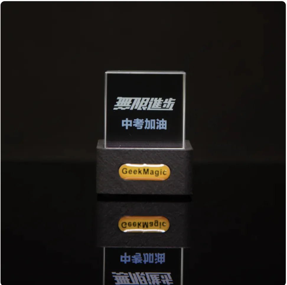 Trendy Mini Transparent WiFi Weather Clock & Display Decor - ItemBear.com