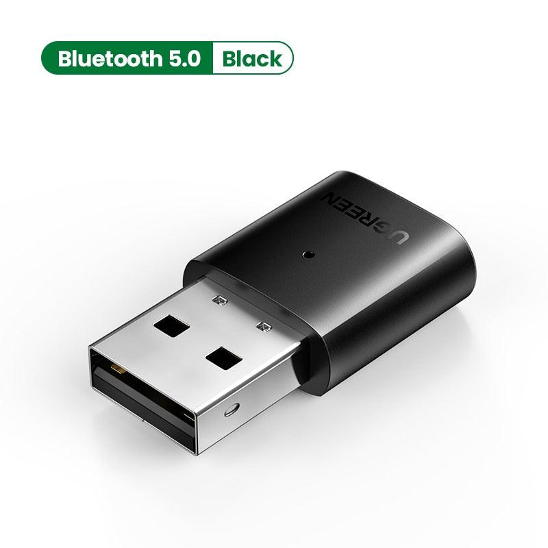 UGREEN USB Bluetooth 5.0 Dongle Adapter 4.0 for PC Speaker Wireless Mouse Music Audio Receiver Transmitter aptx Bluetooth 5.0 - ItemBear.com