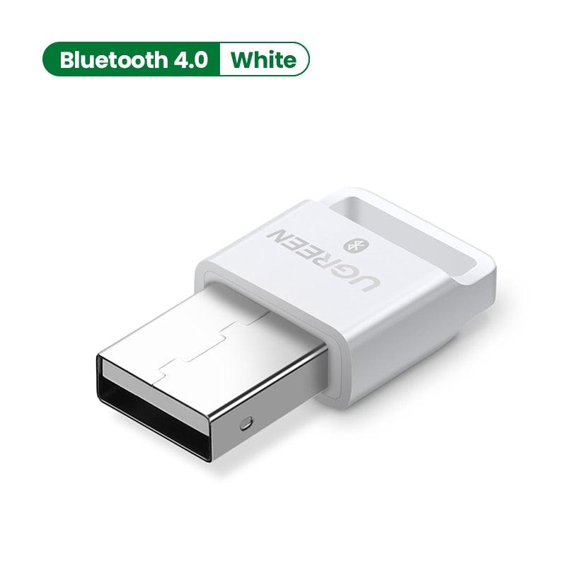 UGREEN USB Bluetooth 5.0 Dongle Adapter 4.0 for PC Speaker Wireless Mouse Music Audio Receiver Transmitter aptx Bluetooth 5.0 - ItemBear.com