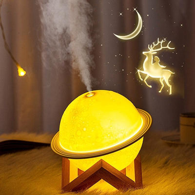 Ultrasonic Mini Air Humidifier 200ML Aroma Essential Oil Diffuser for Home Car USB Fogger Mist Maker with LED Night Lamp - ItemBear.com