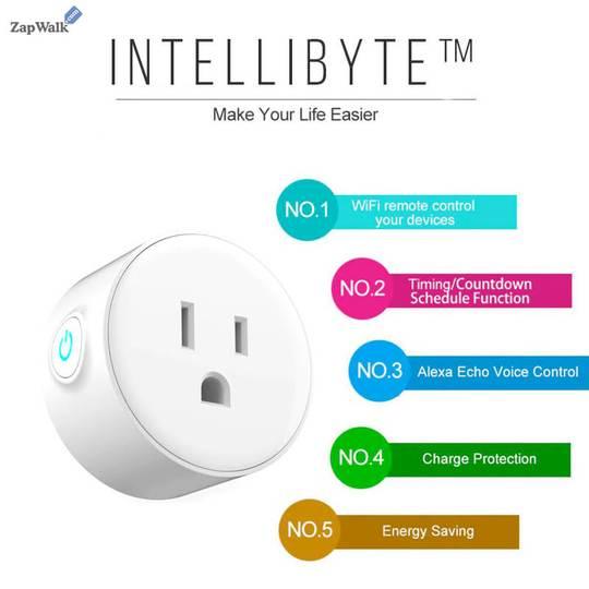 Universal US Smart Plug (Wifi, Alexa, Google Home) - ItemBear.com