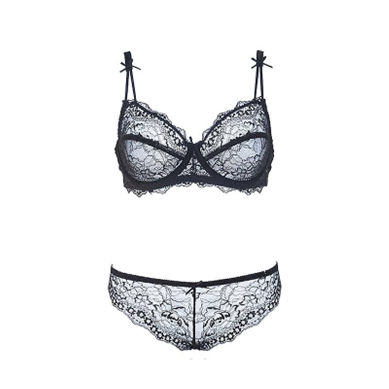 Varsbaby New Top Quality Sexy Underwear Women Bra Set Lace Bra Lace Push Up Lingerie Set - ItemBear.com