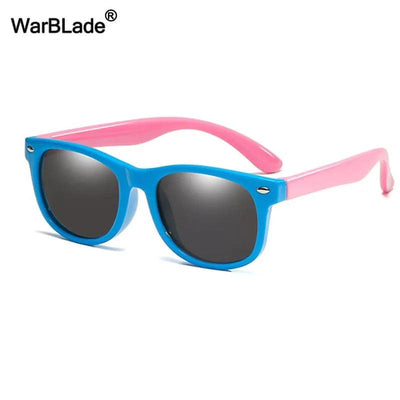 WarBlade New Kids Polarized Sunglasses TR90 Boys Girls Sun Glasses Silicone Safety Glasses Gift For Children Baby UV400 Eyewear - ItemBear.com