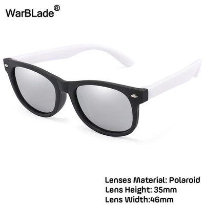 WarBlade New Kids Polarized Sunglasses TR90 Boys Girls Sun Glasses Silicone Safety Glasses Gift For Children Baby UV400 Eyewear - ItemBear.com