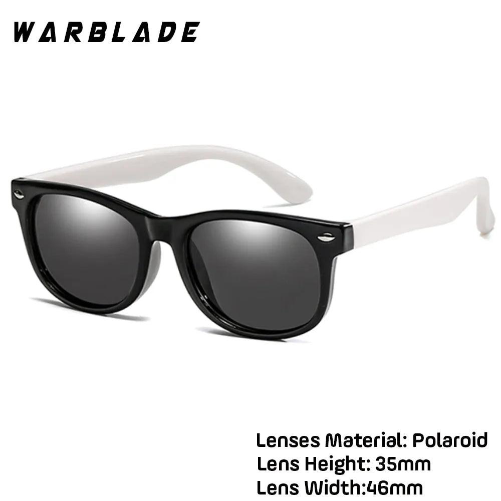 WarBlade New Kids Polarized Sunglasses TR90 Boys Girls Sun Glasses Silicone Safety Glasses Gift For Children Baby UV400 Eyewear - ItemBear.com