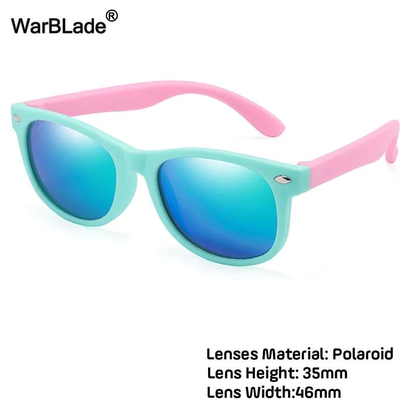 WarBlade New Kids Polarized Sunglasses TR90 Boys Girls Sun Glasses Silicone Safety Glasses Gift For Children Baby UV400 Eyewear - ItemBear.com